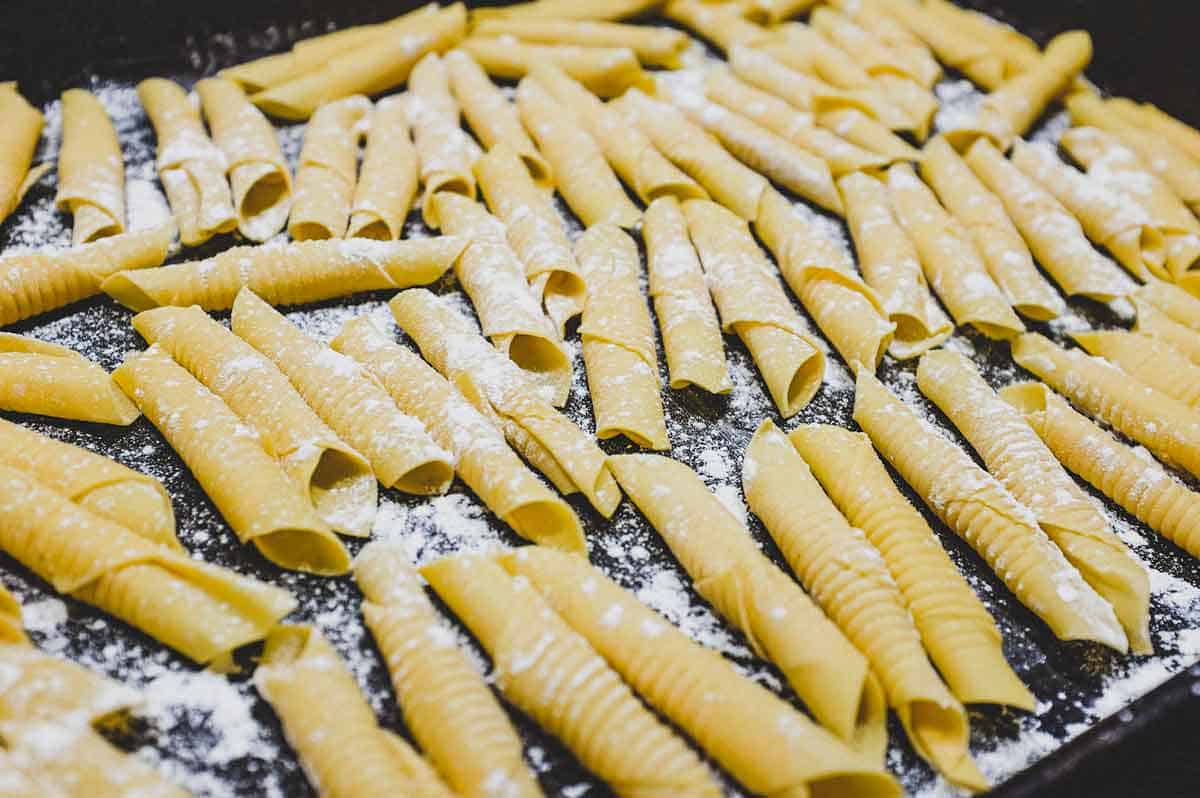 how to make fresh garganelli pasta